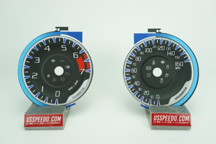 US Speedo Conversion Gauge Face