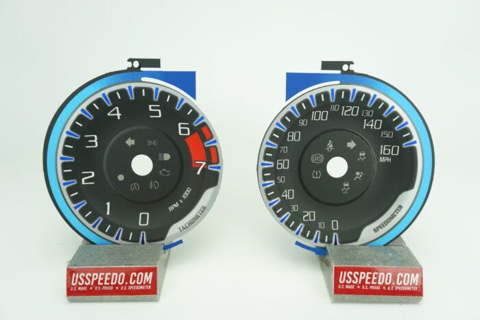 US Speedo Conversion Gauge Face