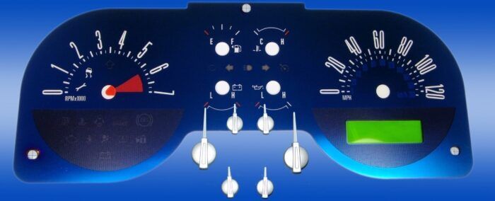 Aqua Edition Custom Gauge Face Kit