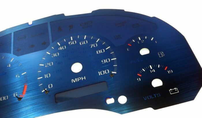Aqua Edition Custom Gauge Face Kit
