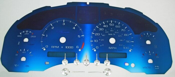 Aqua Edition Custom Gauge Face Kit