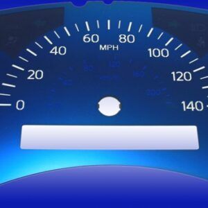 Aqua Edition Custom Gauge Face Kit
