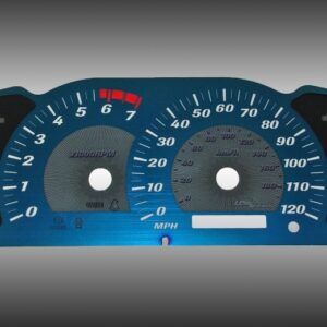 Aqua Edition Custom Gauge Face Kit