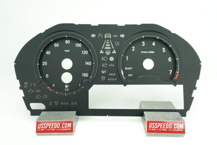 US Speedo Conversion Gauge Face