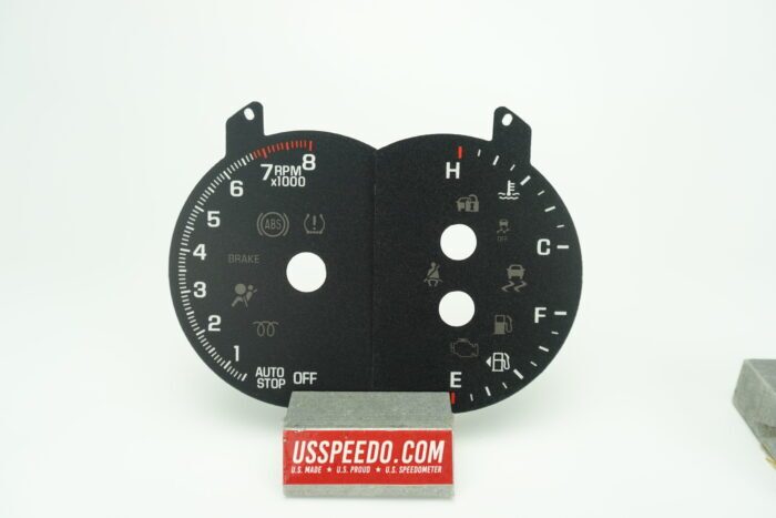 US Speedo Conversion Gauge Face