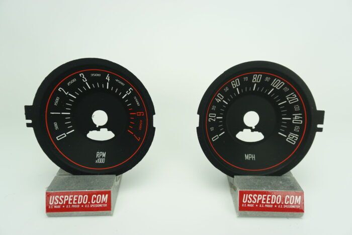 US Speedo Conversion Gauge Face