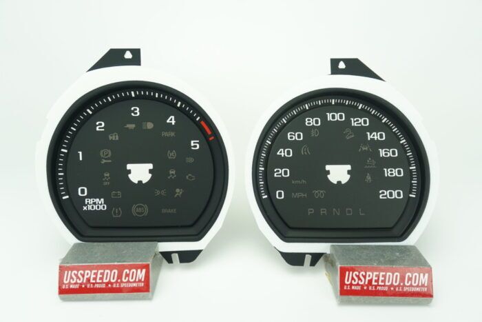 US Speedo Conversion Gauge Face
