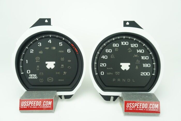 US Speedo Conversion Gauge Face