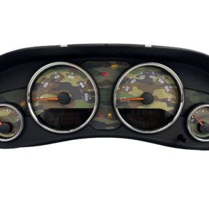 Custom Printed Stainless Gauge Face Kit