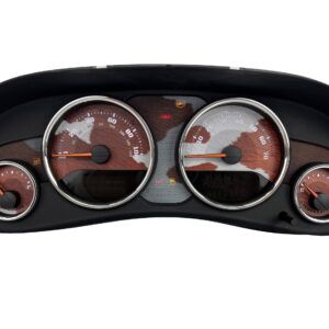 Custom Printed Stainless Gauge Face Kit