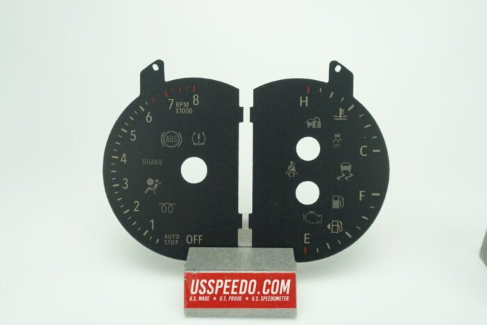 US Speedo Conversion Gauge Face
