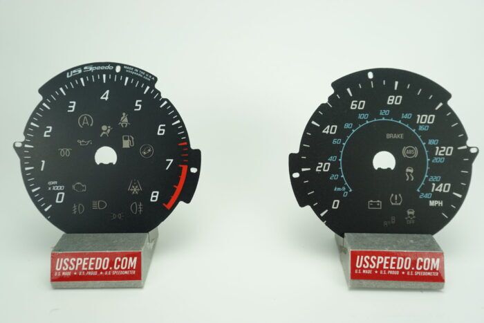 US Speedo Conversion Gauge Face