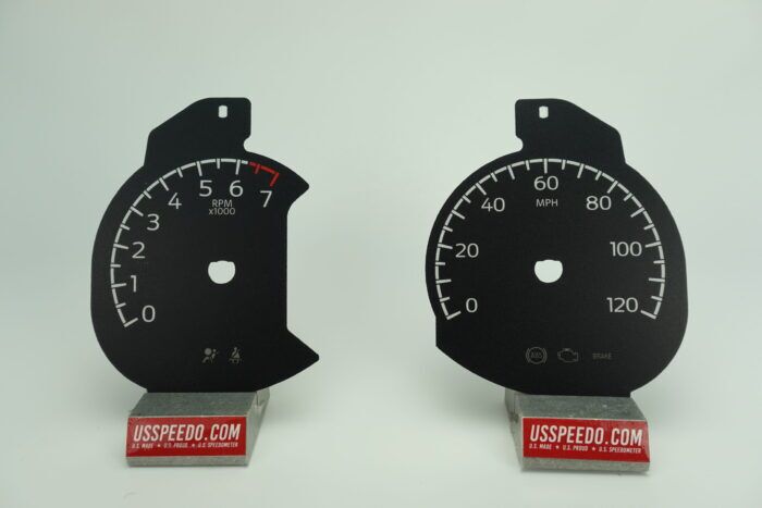 US Speedo Conversion Gauge Face