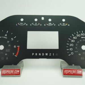 US Speedo Conversion Gauge Face
