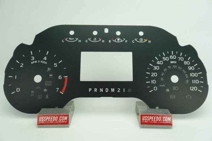 US Speedo Conversion Gauge Face