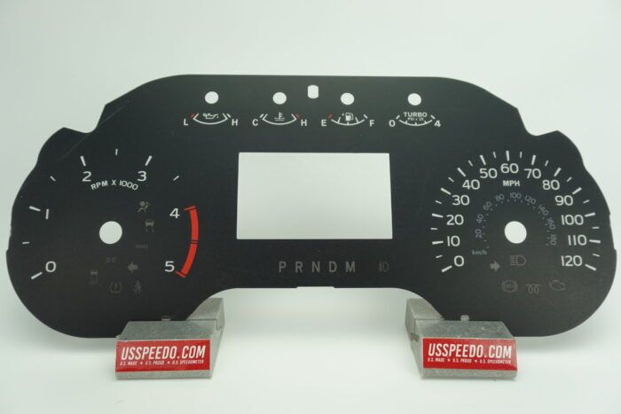 US Speedo Conversion Gauge Face