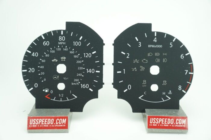 US Speedo Conversion Gauge Face