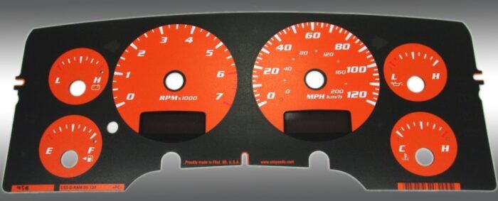 Pro Color Edition Custom Gauge Face Kit