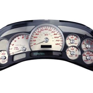 Stainless Edition Custom Gauge Face Kit