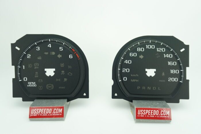 US Speedo Conversion Gauge Face