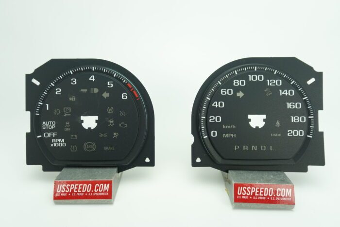 US Speedo Conversion Gauge Face