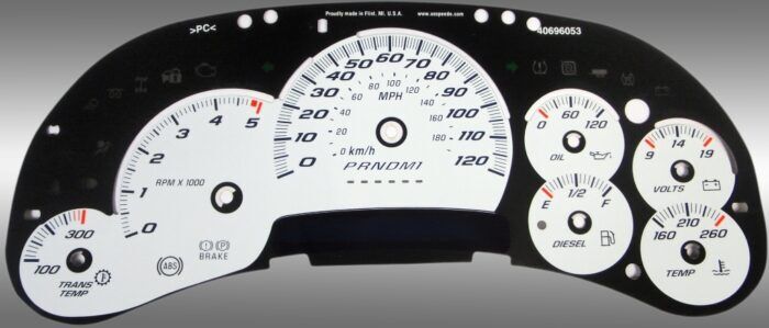 Pro Color Edition  Custom Gauge Face Kit