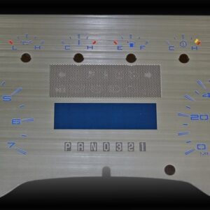 Stainless Edition Custom Gauge Face Kit