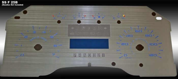 Stainless Edition Custom Gauge Face Kit