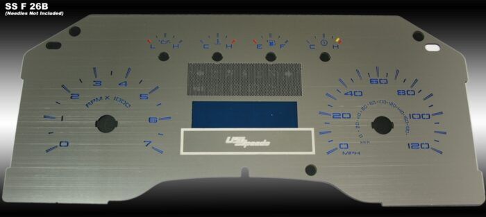 Stainless Edition Custom Gauge Face Kit