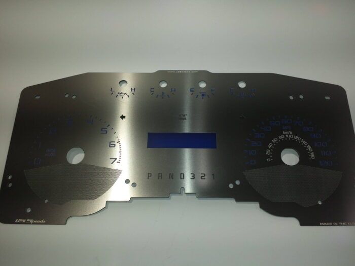Stainless Edition Custom Gauge Face Kit