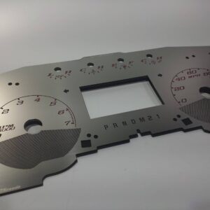 Stainless Edition Custom Gauge Face Kit