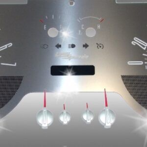 Stainless Edition Custom Gauge Face Kit