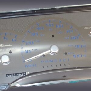 Stainless Edition Custom Gauge Face Kit