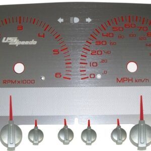 Stainless Edition Custom Gauge Face Kit