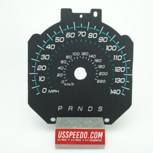 US Speedo Conversion Gauge Face