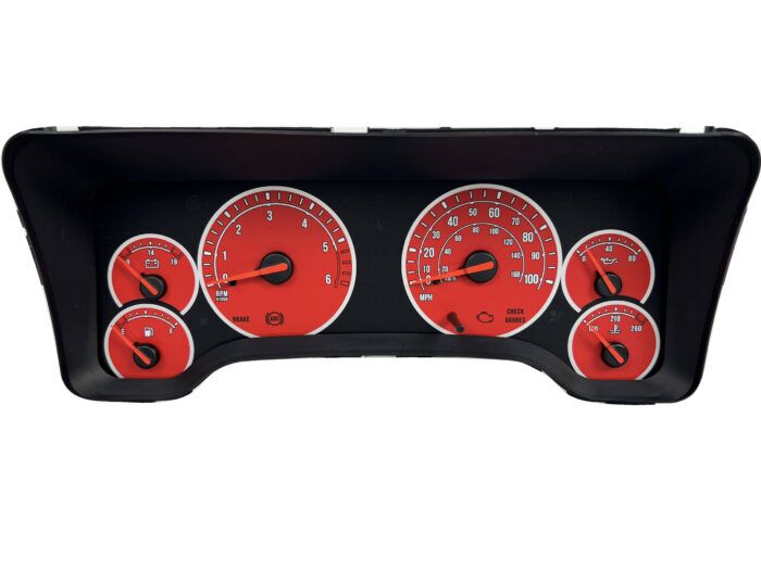Pro Color Edition Custom Gauge Face Kit