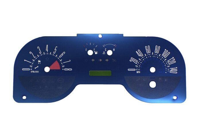 Aqua Edition Custom Gauge Face Kit