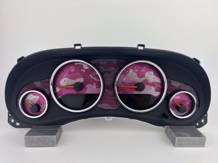 Custom Printed Stainless Gauge Face Kit