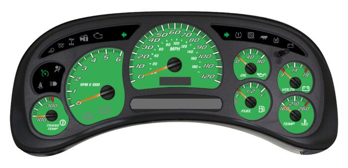 Pro Color Edition  Custom Gauge Face Kit