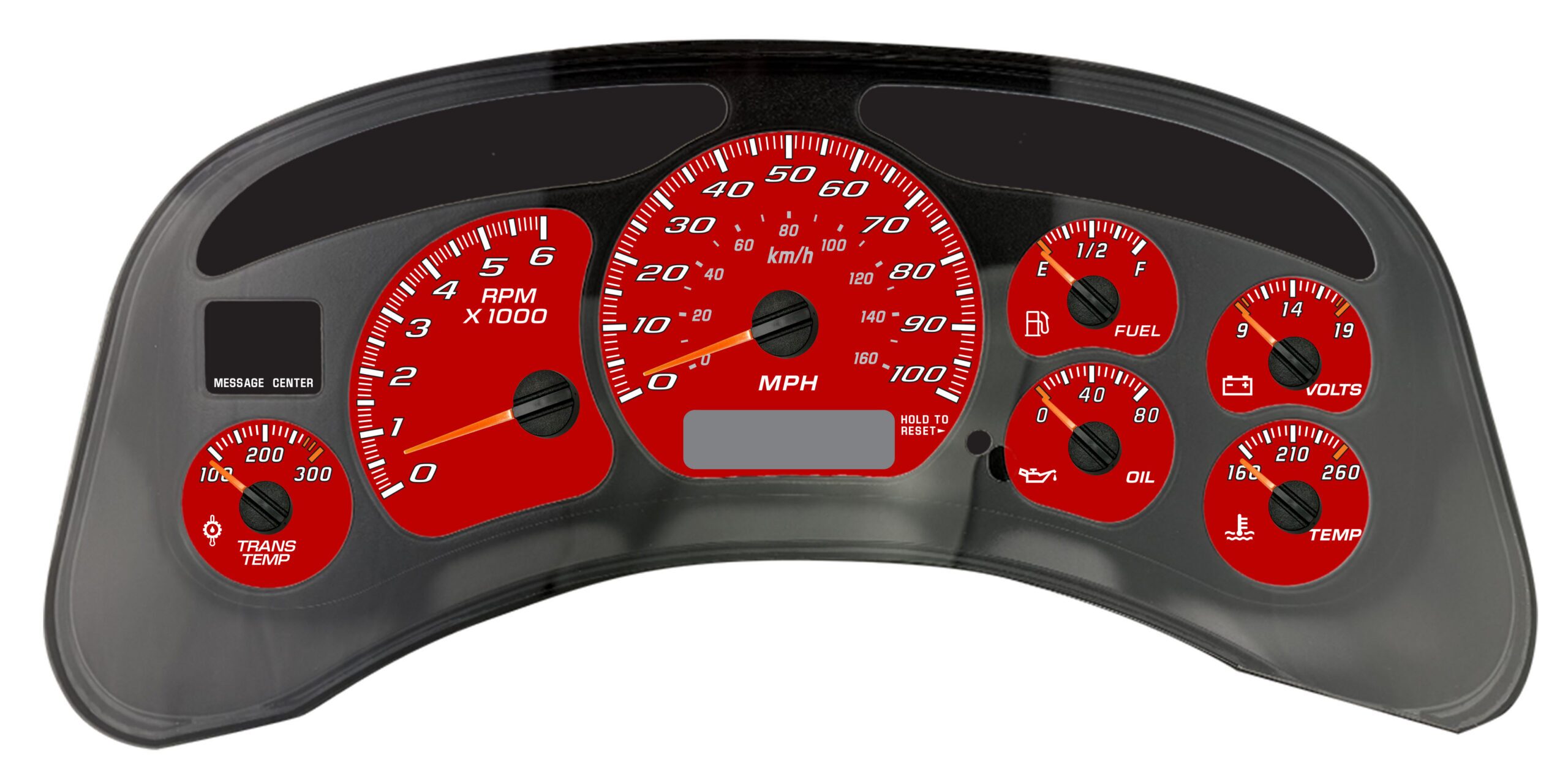 Pro Color Edition  Custom Gauge Face Kit