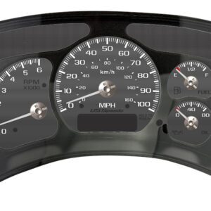 Stealth Edition Custom Gauge Face Kit