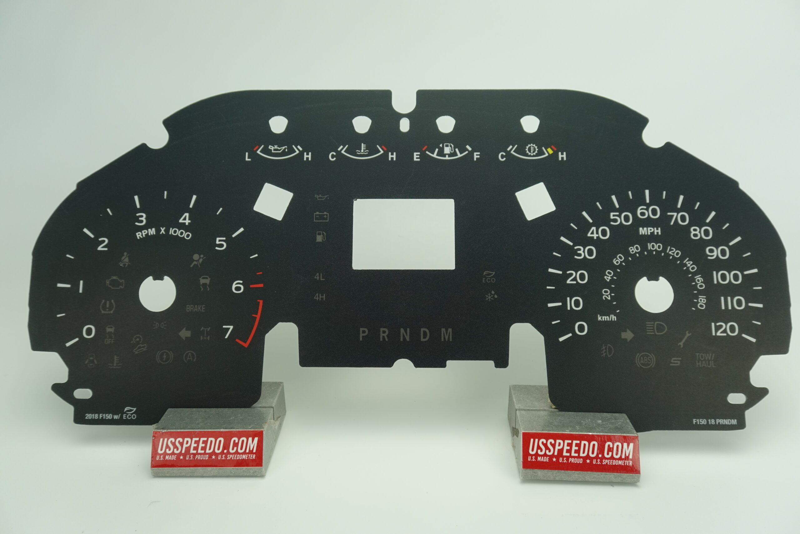 US Speedo Conversion Gauge Face