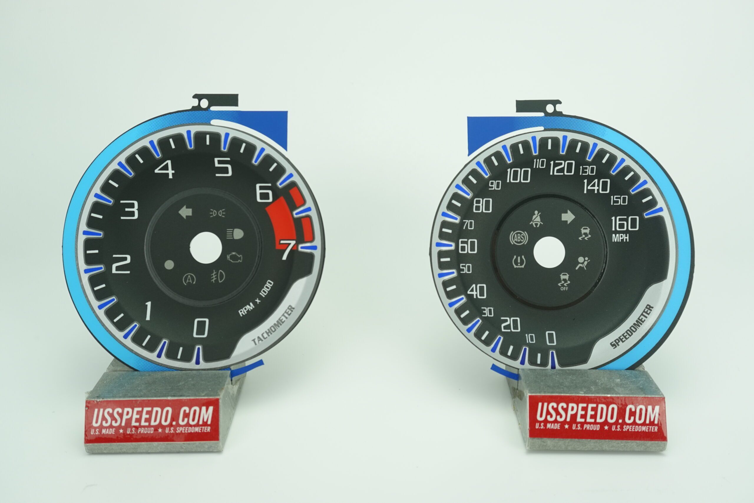 US Speedo Conversion Gauge Face