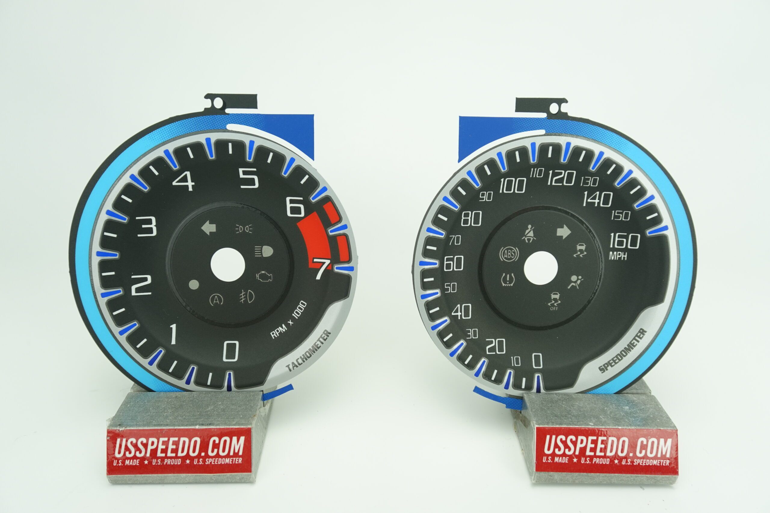 US Speedo Conversion Gauge Face