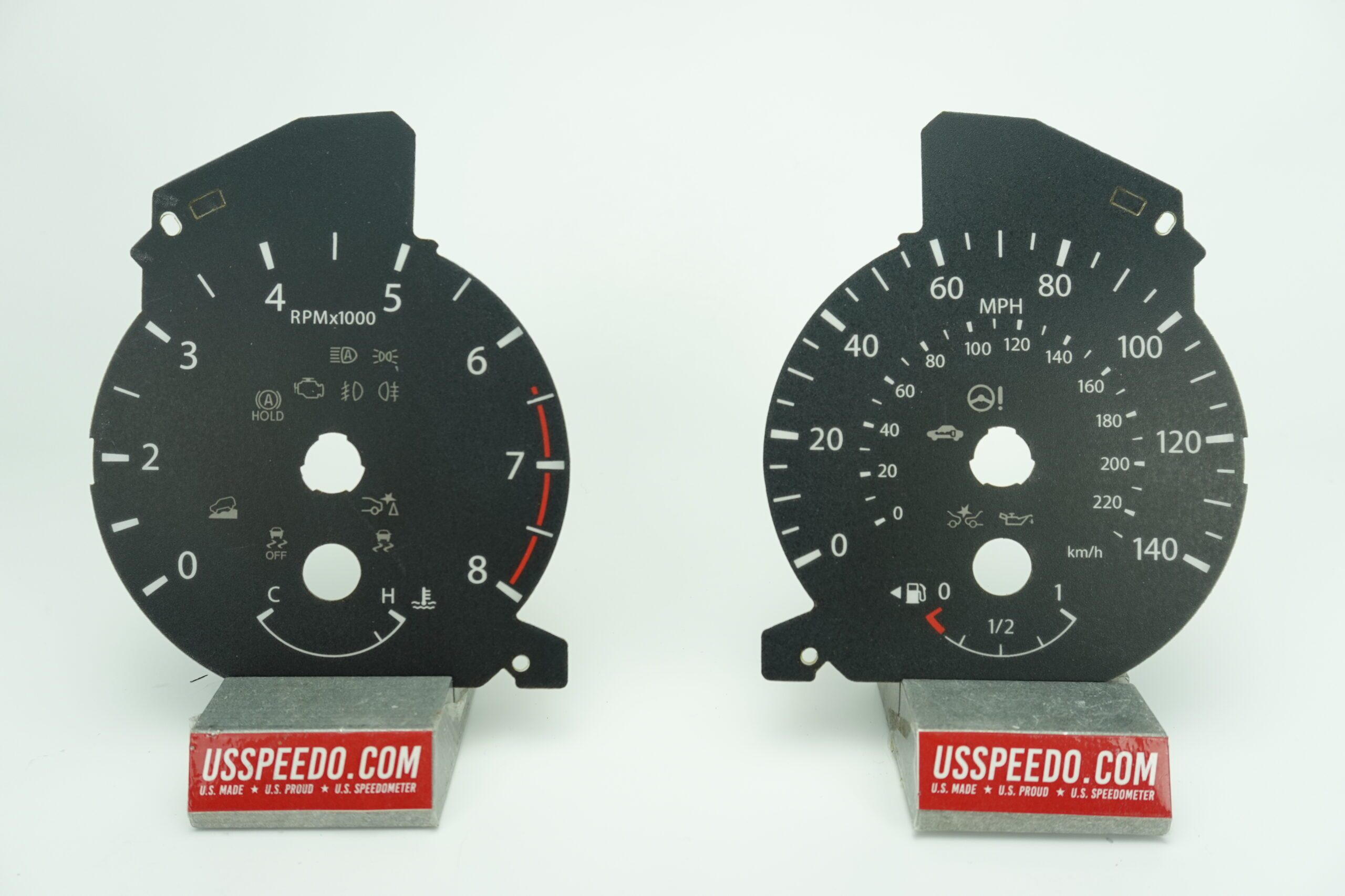 US Speedo Conversion Gauge Face