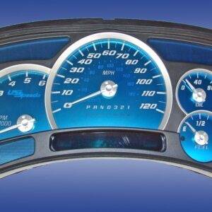 Aqua Edition Custom Gauge Face Kit