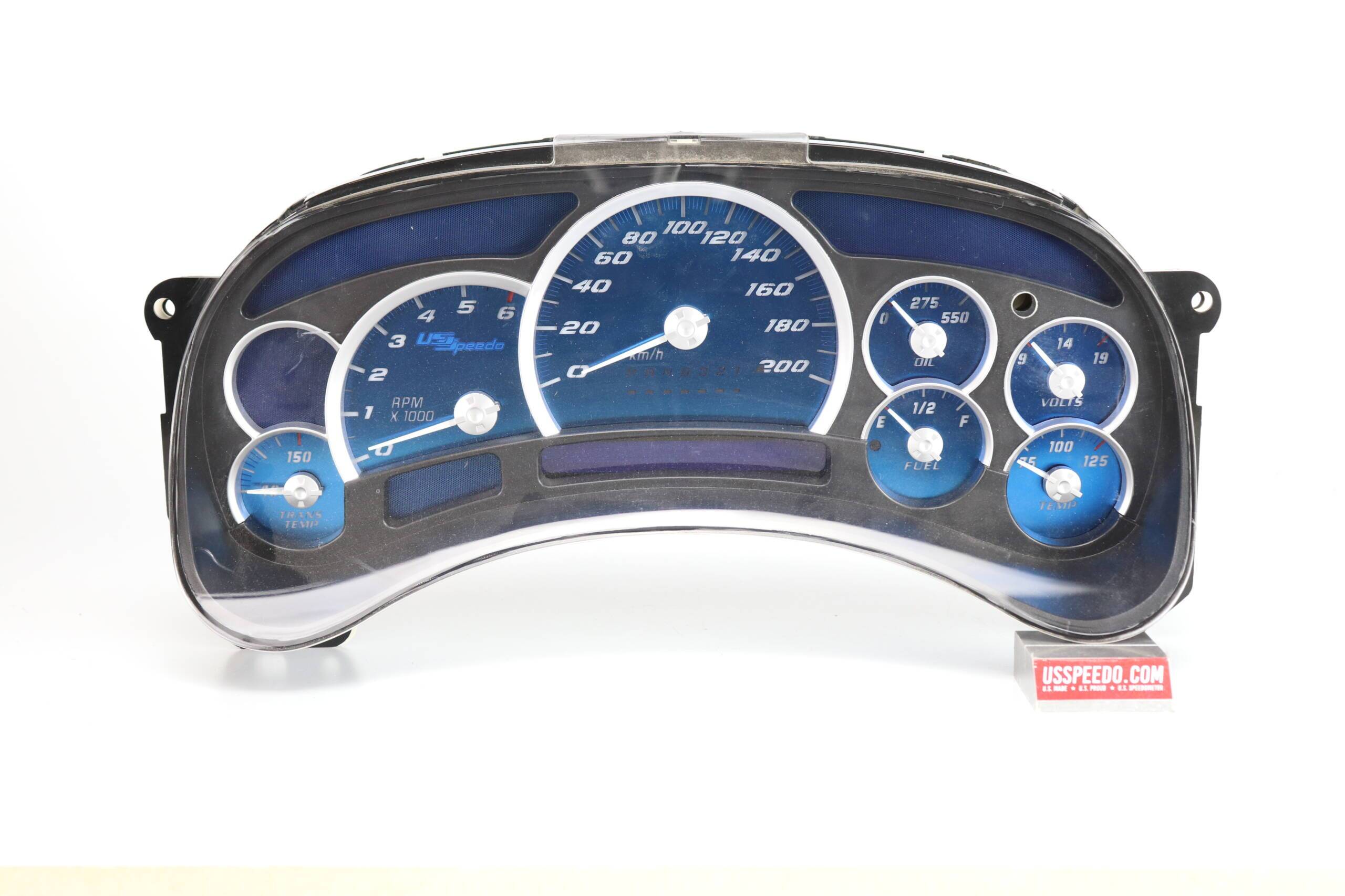 Aqua Edition Custom Gauge Face Kit