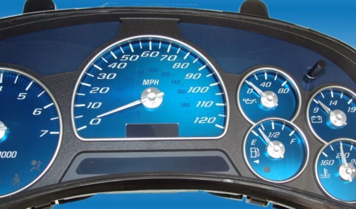 Aqua Edition Custom Gauge Face Kit