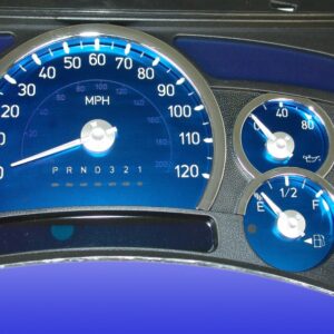 Aqua Edition Custom Gauge Face Kit