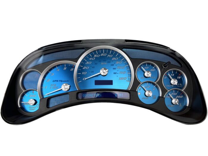 Aqua Edition Custom Gauge Face Kit